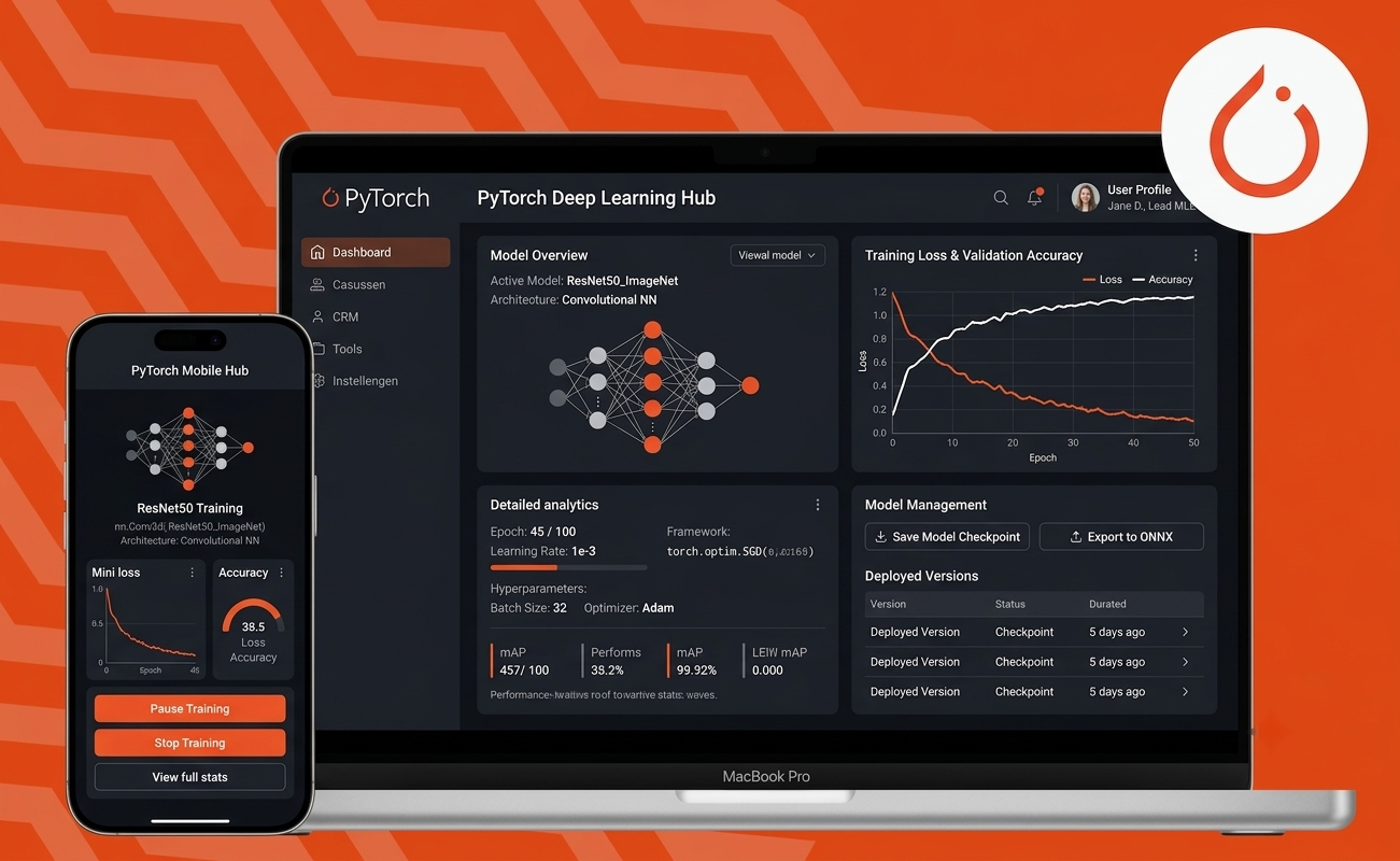 pytorch-services-img Accelerated Deep Learning & AI Research with PyTorch
